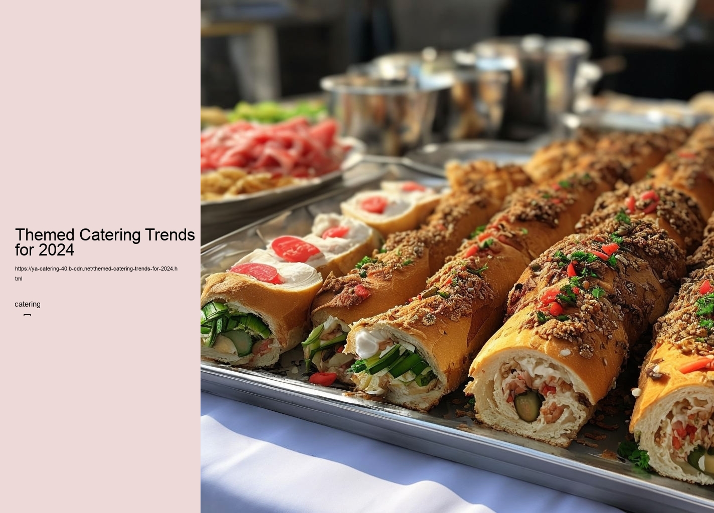 Themed Catering Trends for 2024